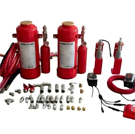 PRI-SAFETY Trockenpulver-Fahrzeug-Brandbekämpfungssystem für Bergbaumaschinen