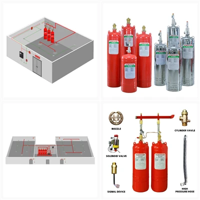 FM200-Brandschutzsystem und Novec 1230-Brandschutzsystem für industrielle und gewerbliche Brandbekämpfungsanwendungen